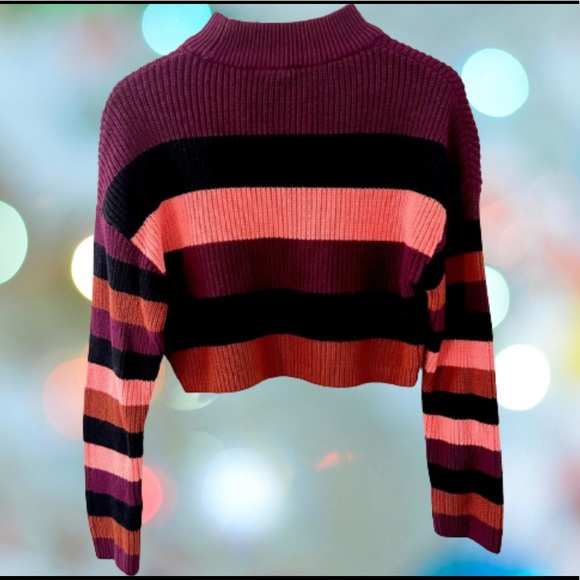 Express cropped knit sweater XL - Picture 2 of 4